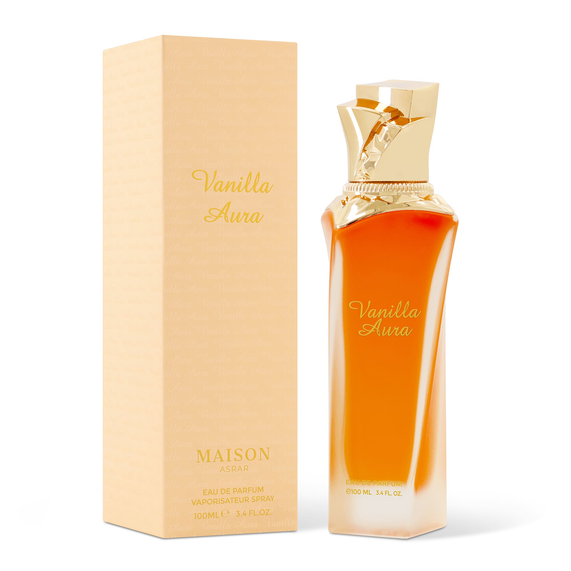 香水(女性用) Maison Asrar Vanilla Aura 100ml VANILLA AURA EAU DE PARFUM – Maison Asrar