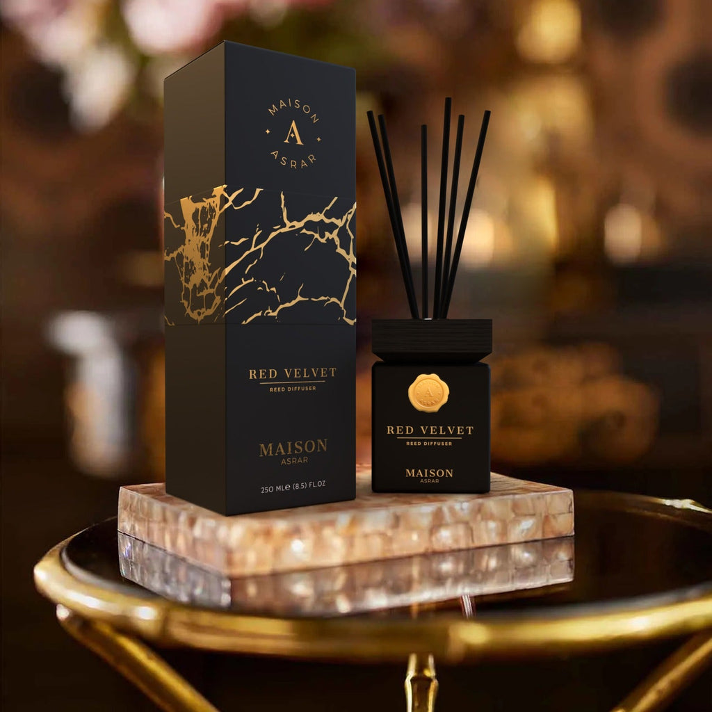 MAISON ASRAR REED DIFFUSER 250 ML - RED VELVET