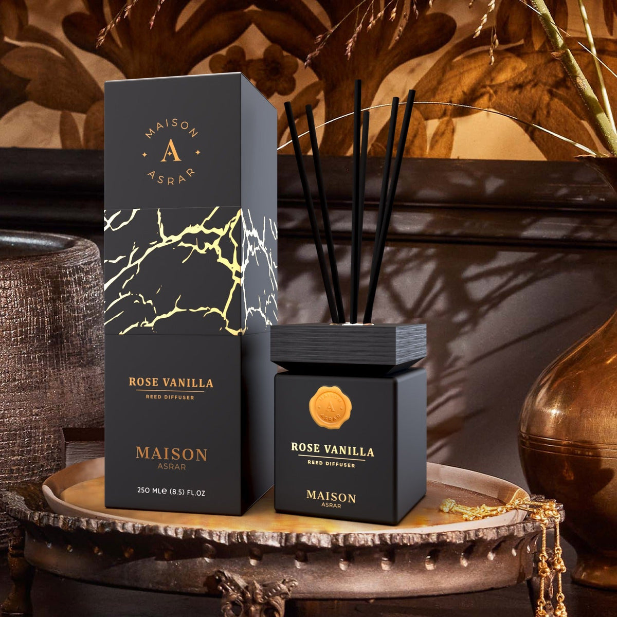 ROSE VANILLA REED DIFFUSER 250 ML