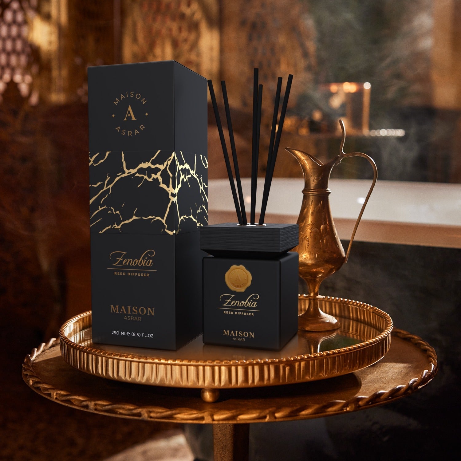 ZENOBIA - REED DIFFUSER 250 ML – Maison Asrar