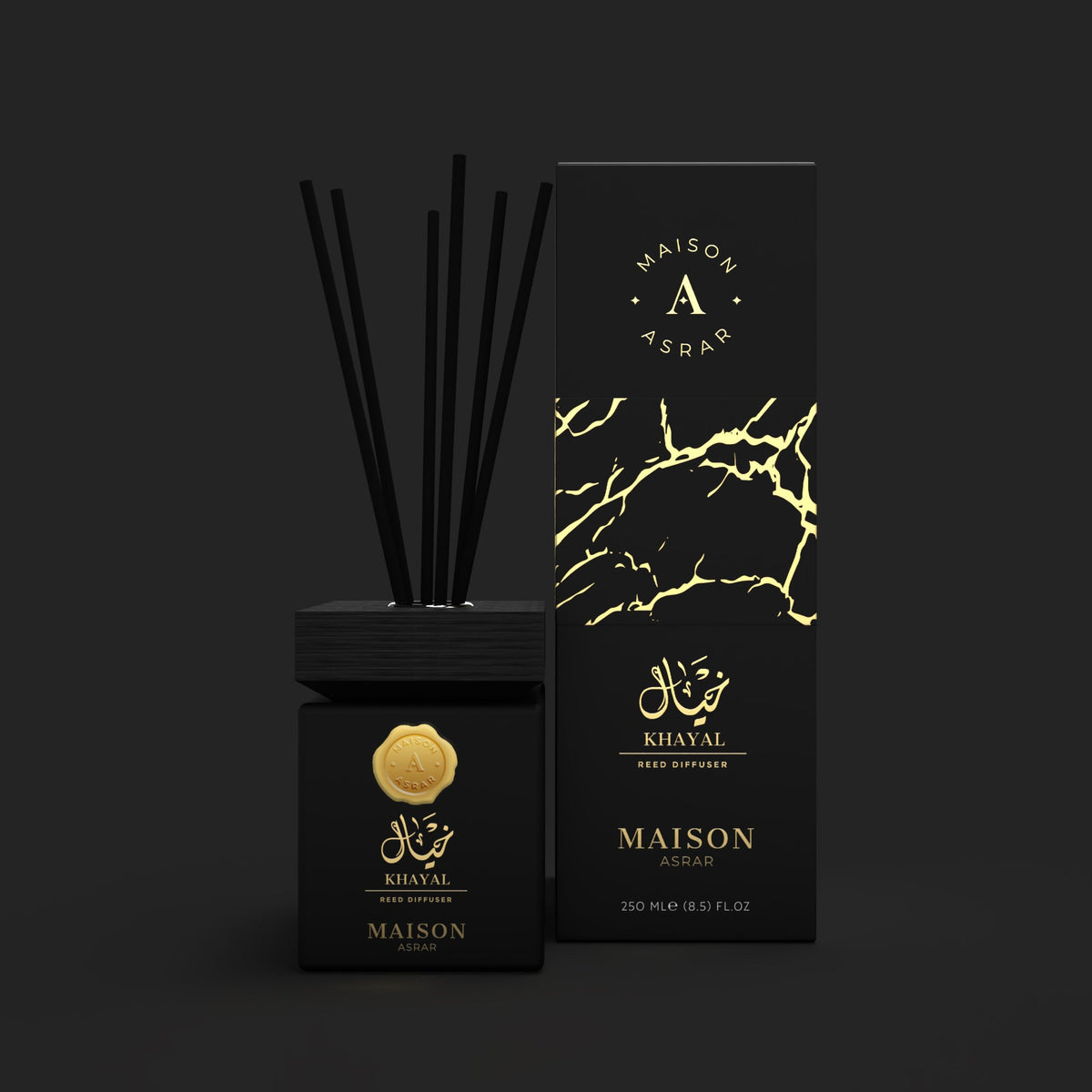 MAISON ASRAR REED DIFFUSER 250 ML - KHAYAL